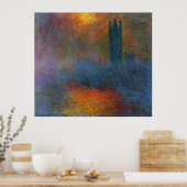 Poster Claude Monet - Chambres du Parlement (Cuisine)