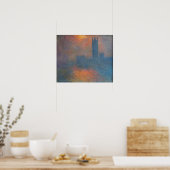 Poster Claude Monet - Chambres du Parlement Londres (Cuisine)