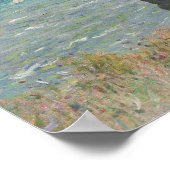 Poster Claude Monet - Cliff Walk at Pourville (Coin)