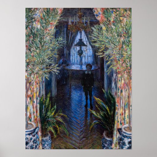 Poster Claude Monet - Coin de l'Appartement (Devant)