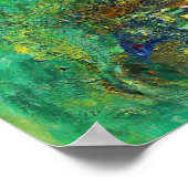 Poster Claude Monet - Coin d'un étang avec des Nénuphars (Coin)