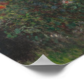 Poster Claude Monet - Dames en Fleurs (Coin)