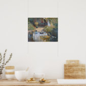 Poster Claude Monet | Déjeuner : Le jardin de Monet Argen (Cuisine)