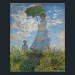 Poster Claude Monet | Femme avec chat, c.1875<br><div class="desc">Femme avec un parasol - Madame Monet et son fils,  1875 (huile sur toile)| par Claude Monet | Lieu de l'art : National Gallery of Art Washington DC| Artiste français | Numéro de collection d'images : XOS741899</div>