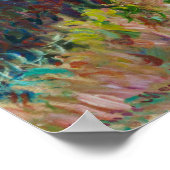 Poster Claude Monet - Femme avec Parasol face à gauche (Coin)