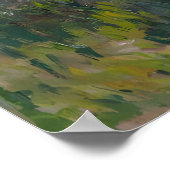 Poster Claude Monet - Femme avec Parasol La Promenade (Coin)