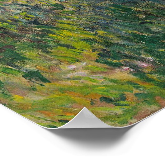 Poster Claude Monet | Femme avec un parasol (Coin)