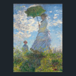 Poster Claude Monet | Femme avec un parasol<br><div class="desc">Femme avec un parasol - Madame Monet et son fils,  1875 (huile sur toile)| par Claude Monet | Lieu de l'art : National Gallery of Art Washington DC| Artiste français | Numéro de collection d'images : XOS741899</div>