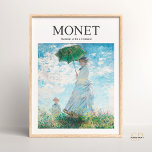 Poster Claude Monet Femme avec une peinture Vintage paras<br><div class="desc">Entrez dans le monde lumineux de l'art Claude Monet avec cette superbe impression d'art. Doté d'un tableau emblématique "Femme avec un parasol - Madame Monet et Son Fils", ce chef-d'oeuvre saisit un moment franc de mère et d'enfant au milieu de la beauté de la nature. Élever votre espace de vie...</div>