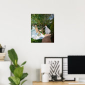 Poster Claude Monet - Femmes dans le jardin (Bureau à domicile)