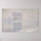 Poster Claude Monet | Flottes de glace (Devant)