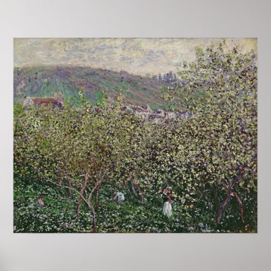 Poster Claude Monet | Fruit Pickers, 1879 (Devant)