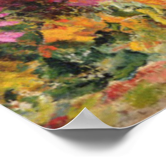 Poster Claude Monet | Garden Path at Giverny (Coin)