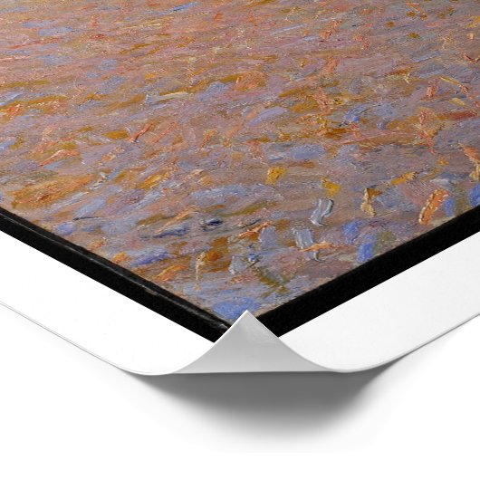 Poster Claude Monet | Grainstack, Sun dans la merde (Coin)