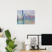 Poster Claude Monet - Grand Canal, Venise (Bureau à domicile)