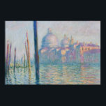 Poster Claude Monet Grand Canal Venise Italie Voyage<br><div class="desc">Peinture de paysage impressionniste par Claude Monet - Chefs-d'oeuvre classique - Claude Monet Impressionniste Série de peinture - Grand Canal Venise</div>