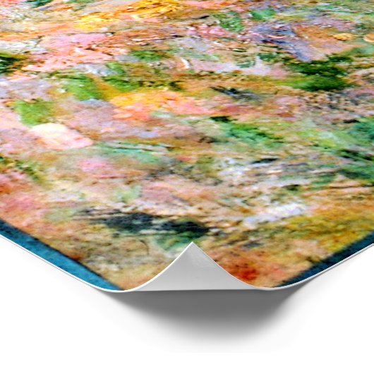 Poster Claude Monet - Haystack à Giverny (Coin)