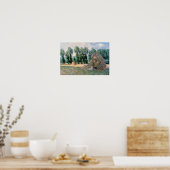 Poster Claude Monet - Haystacks (Cuisine)
