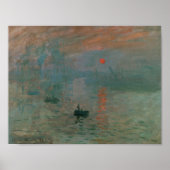 Poster Claude Monet - Impression, lever de soleil (Devant)