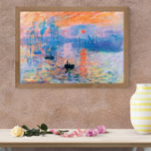 Poster Claude Monet Impression, Soleil levant (1872) Affi