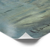 Poster Claude Monet Impression Sunrise Soleil Levant (Coin)