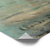 Poster Claude Monet - Impressionnisme, Lever de soleil, (Coin)