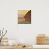 Poster Claude Monet Impressionniste Peinture Graystaks I (Cuisine)