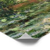 Poster Claude Monet Japon Footbridge Water Lily Pool (Coin)