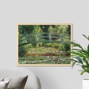 Poster Claude Monet Japon Footbridge Water Lily Pool