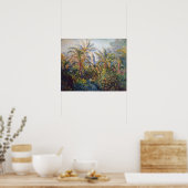 Poster Claude Monet | Jardin à Bordighera (Cuisine)
