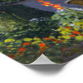 Poster Claude Monet - Jardin à Sainte-Adresse (Coin)