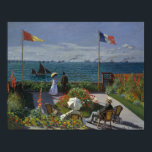 Poster Claude Monet - Jardin de Sainte-Adresse<br><div class="desc">Jardin de Sainte-Adresse par Claude Monet,  1867. Huile sur toile.</div>