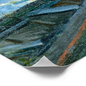 Poster Claude Monet La Grenouillère (Coin)