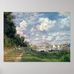 Poster Claude Monet   La Marina à Argenteuil, 1872