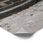 Poster Claude Monet La plage de Sainte-Adresse 1867 (Coin)