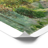 Poster Claude Monet | La Riverbank de Gennevilliers (Coin)