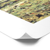 Poster Claude Monet - La Route du Bas-Breau (Coin)