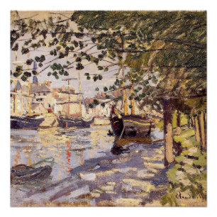 Poster Claude Monet. La Seine à Rouen