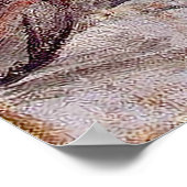 Poster Claude Monet. La Seine à Rouen (Coin)