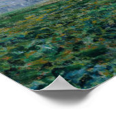 Poster Claude Monet | La Seine à Vetheuil (Coin)