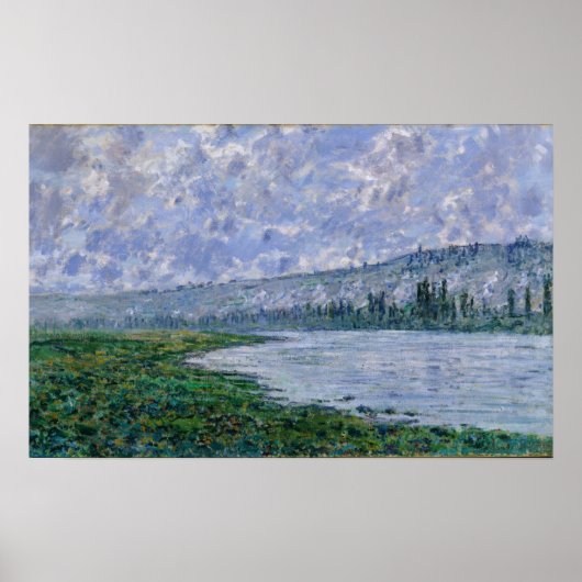 Poster Claude Monet | La Seine à Vetheuil (Devant)