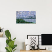 Poster Claude Monet | La Seine à Vetheuil (Bureau à domicile)