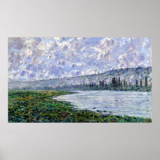 Poster Claude Monet La Seine à Vétheuil (Devant)