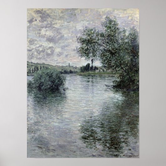 Poster Claude Monet | La Seine à Vetheuil, 1879 (Devant)