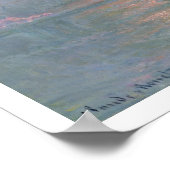 Poster Claude Monet | La Tamise avec Croix de Charing (Coin)