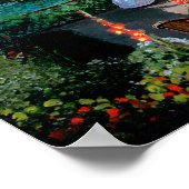 Poster Claude Monet | La Terrasse à Sainte-Adresse, 1867 (Coin)