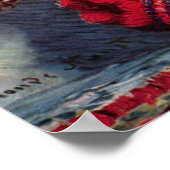 Poster Claude Monet - La vie morte avec des chrysanthèmes (Coin)