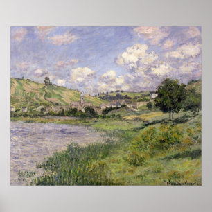 Poster Claude Monet Landscape, Vetheuil, 1879