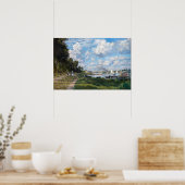 Poster Claude Monet - Le bassin d'Argenteuil (Cuisine)