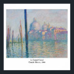 Poster Claude Monet Le Grand Canal<br><div class="desc">1908. Claude Monet (14 novembre 1840 - 5 décembre 1926) fut un fondateur de la peinture impressionniste française,  et le praticien le plus cohérent et le plus prolifique de la philosophie du mouvement d'exprimer ses perceptions avant la nature,  surtout s'appliquant à la peinture extérieure.</div>